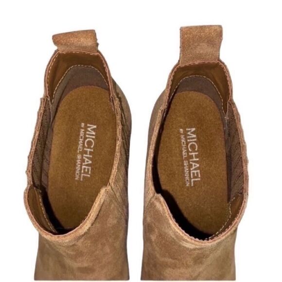 Michael Shannon Tan Ankle Boots(Size 9.5) - Picture 10 of 11